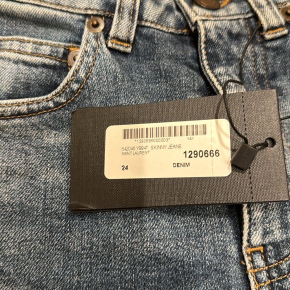 Saint Laurent skinny jeans, size 24 - Picture 3 of 4